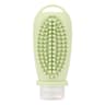 Silicone Travel Dispenser Bottle With Scalp Massage Brush 13