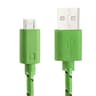 3m Nylon Braided Micro USB Cable 5 Pin Fast Charge  Data Transfer Cord 0
