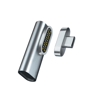 Magnetic USB C Elbow Adapter 100W Fast Charging 4K Video  10Gbps Data Transfer 8