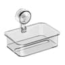 No Drill Wall Mounted Tissue Holder With Suction Cup Bathroom Organizer Box 7