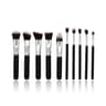 Professional Makeup Brush Set Soft Fiber Cosmetic Brushes For Flawless Face  Eye Makeup 0