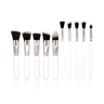 Professional Makeup Brush Set Soft Fiber Cosmetic Brushes For Flawless Face  Eye Makeup 5