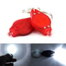 2pcs Mini Keychain Flashlight LED Pocket Emergency Light For Camping Hiking  Everyday Carry 8