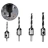Woodworking Countersink Drill Bit Set With Adjustable HSS Chamfer Bits For Clean Screw Holes 5