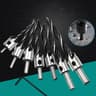 Woodworking Countersink Drill Bit Set With Adjustable HSS Chamfer Bits For Clean Screw Holes 6