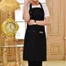 Adjustable Waterproof Cotton Chef Apron For Cooking BBQ Cafe  Salon Use 5