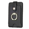 Premium PU Leather Mobile Phone Card Holder With Ring 8