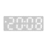 Smart LED Digital Alarm Clock With Voice Control Temperature Display  Adjustable Brightness 12
