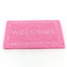 Mini Welcome Floor Mat For Dollhouse Decor Handmade Simulation Entrance Rug 6