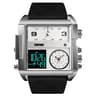Men Multifunctional Digital Watch With Leather Strap And Waterproof Square Dial 13