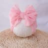 Soft Lace Baby Bow Headband For Newborns  Toddlers Wide Stretch Hair Accessory 9