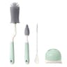 Premium Silicone Rotating Bottle Cleaning Brush Set Baby Bottle Straw  Nipple Cleaner 15