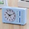 Modern Silent Quartz Alarm Clock With Weekly Function For Desk  Bedside 9