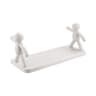 Cute Buddy Suction Cup Shelf Set 2 Pack Bathroom Organizer  Wall Mounted Storage Shelf 9