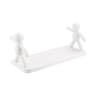 Cute Buddy Suction Cup Shelf Set 2 Pack Bathroom Organizer  Wall Mounted Storage Shelf 8