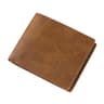 Men Retro PU Leather Wallet With Zipper Pocket  Card Holder 9