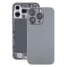 IPhone 16 Pro Rear Glass Back Cover Replacement With Camera Lens Frame 9