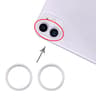 IPhone 11 Rear Camera Lens Metal Protector Ring Replacement Set 2 PCS 4