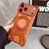 Racing Metal Case For IPhone 17 Pro Or 17 Pro Max With 360 Rotating Stand  Magnetic Charging 6