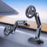 Magnetic Car Phone Mount Adjustable Dashboard Phone Holder With Dual Pivot Arm For Curved Dashboard 10