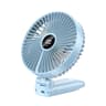 F7 Portable Handheld Fan Foldable Rechargeable Fan With LED Display And 5Speed Cooling 10
