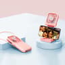 Electroplated Portable Neck Fan USB Rechargeable Handheld Fan Foldable Desktop Cooling Fan 10