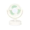 Portable Desk Fan USB Rechargeable Mini Table Fan With Adjustable Airflow And Warm Night Light 12
