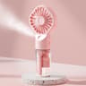 Portable Handheld Misting Fan Type C Rechargeable Personal Cooling Fan With Face Mister 10