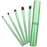 5 Piece Eye Makeup Brush Set Travel Makeup Brushes With Aluminum Tube Case 9
