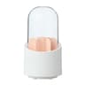 Transparent Makeup Brush Organizer With 360 Rotation Dustproof Cosmetic Storage Box 6