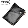 RFID Blocking Top Grain Leather Wallet For Men Crazy Horse Business Bifold Wallet 12