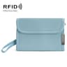 RFID Blocking Travel Card Holder Wallet With Coin Pouch And Passport Organizer 8