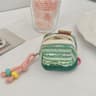 Cute Portable Wireless Earbud Case Soft Polyester Bluetooth Earphone Case Protective Storage Pouch 10