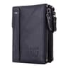 Retro Genuine Leather Wallet RFID Blocking Bifold Card Holder With Zipper Coin Pocket 11
