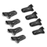 Jeep Wrangler JL ABS Door Hinge Protector Covers 8 Piece Exterior Trim Kit For 4 Door 2018 2019 4