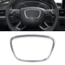Audi Steering Wheel Trim Ring Cover Premium Metal Steering Wheel Trim Decoration 6