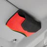 Car Sun Visor Glasses Case Magnetic Car Sunglasses Holder With Card Storage Organizer 9
