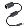USBC To 12V Adapter Cable With Voltage Display Car Cigarette Lighter Socket 18W Boost Converter 7