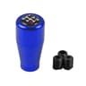 Universal 5 Speed Shift Knob Aluminum Manual Gear Shift Knob For Most Cars 8