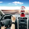 Solar Powered Car Decoration Dancing Ornament For Dashboard Home Desk Christmas Gift 2
