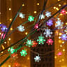USB Snowflake String Lights 3M 20 LED Fairy Garland For Christmas Home  Holiday Decor 3