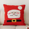 Christmas Floral Pillow Cover Soft Velvet Hidden Zipper Holiday Pillow Cover For Festive Home Decor 4