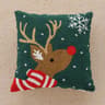 Christmas Floral Pillow Cover Soft Velvet Hidden Zipper Holiday Pillow Cover For Festive Home Decor 7