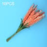 Artificial Lavender Flowers 10PCS Mini Lavender Stems For DIY Wreath Supplies Wedding  Home Decorat 6