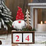Christmas Wooden Advent Countdown Calendar Ornament Rustic Holiday Decor 4