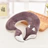 Cute Fox Travel Neck Pillow Soft Plush U Shaped Neck Support Cushion For Car Plane And Office 5