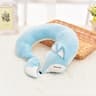 Cute Fox Travel Neck Pillow Soft Plush U Shaped Neck Support Cushion For Car Plane And Office 9