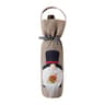Festive Christmas Wine Bottle Bag Cloth Wine Bottle Cover For Holiday Gifts And Table Decor 5