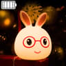 Cute Rabbit Night Light For Kids With Color Changing Light And Touch Pat Sensor 13