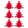 6 PCS Christmas Tree Cutlery Holders Felt Silverware Sleeves For Holiday Table Decor 4